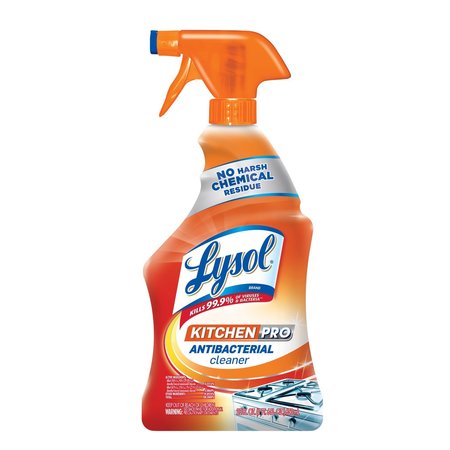 LYSOL Kitchen Pro Citrus Scent Kitchen Cleaner Liquid Spray 22 oz 1920079556